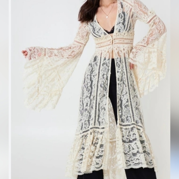 Free People Rhiannon duster💘 - Picture 4 of 11